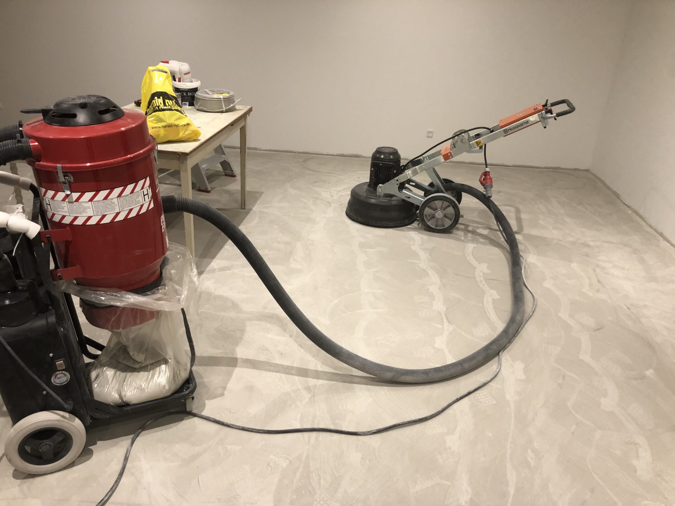 gulvslibning beton